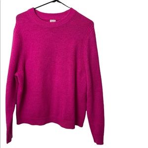 A new day hot pink sweater